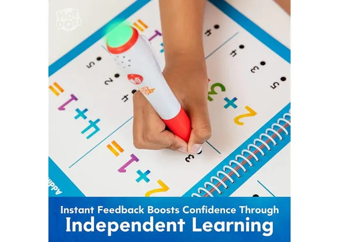 Cuaderno de matemáticas con lápiz inteligente