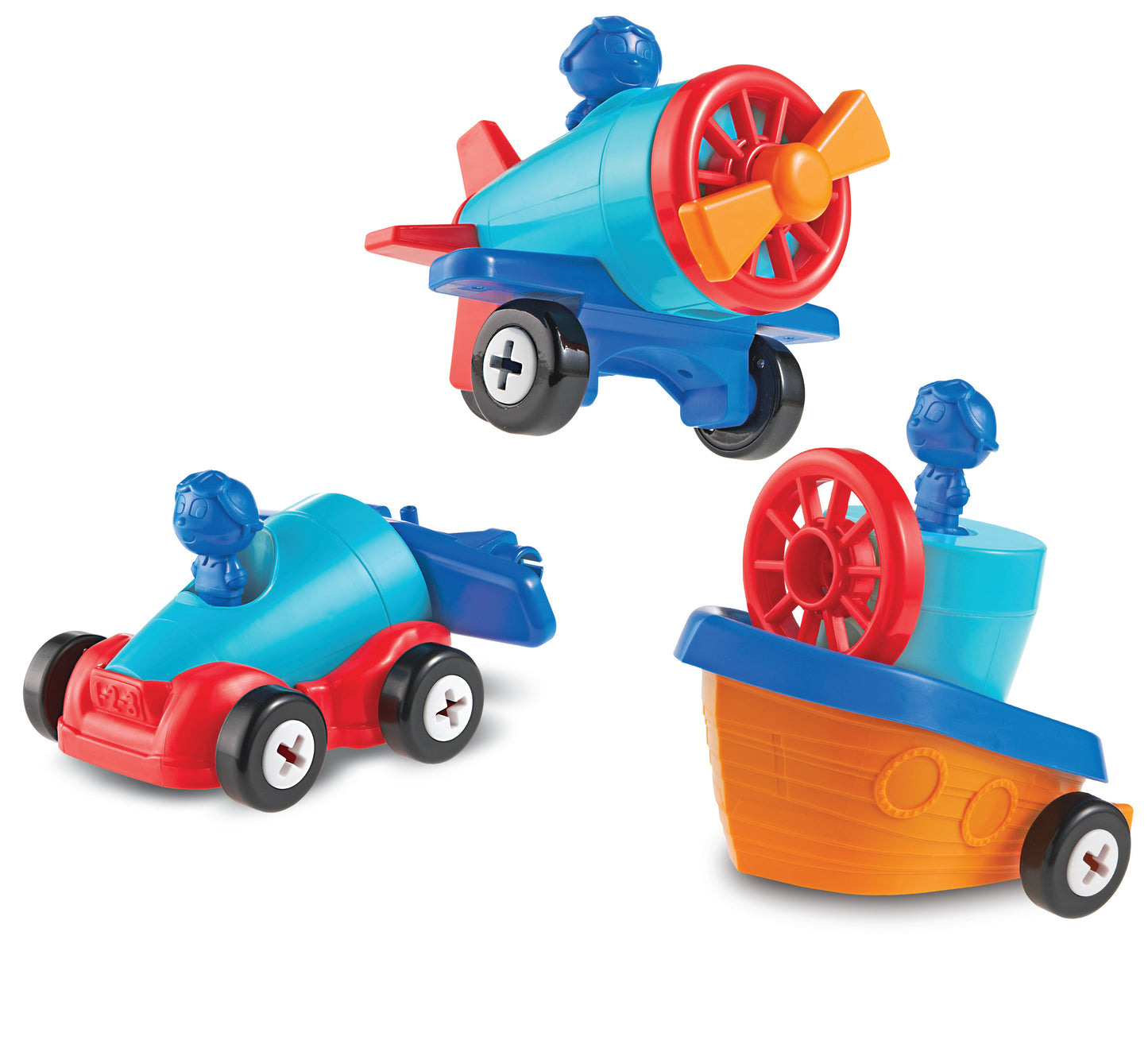 Juego 3 formas de construir en 1