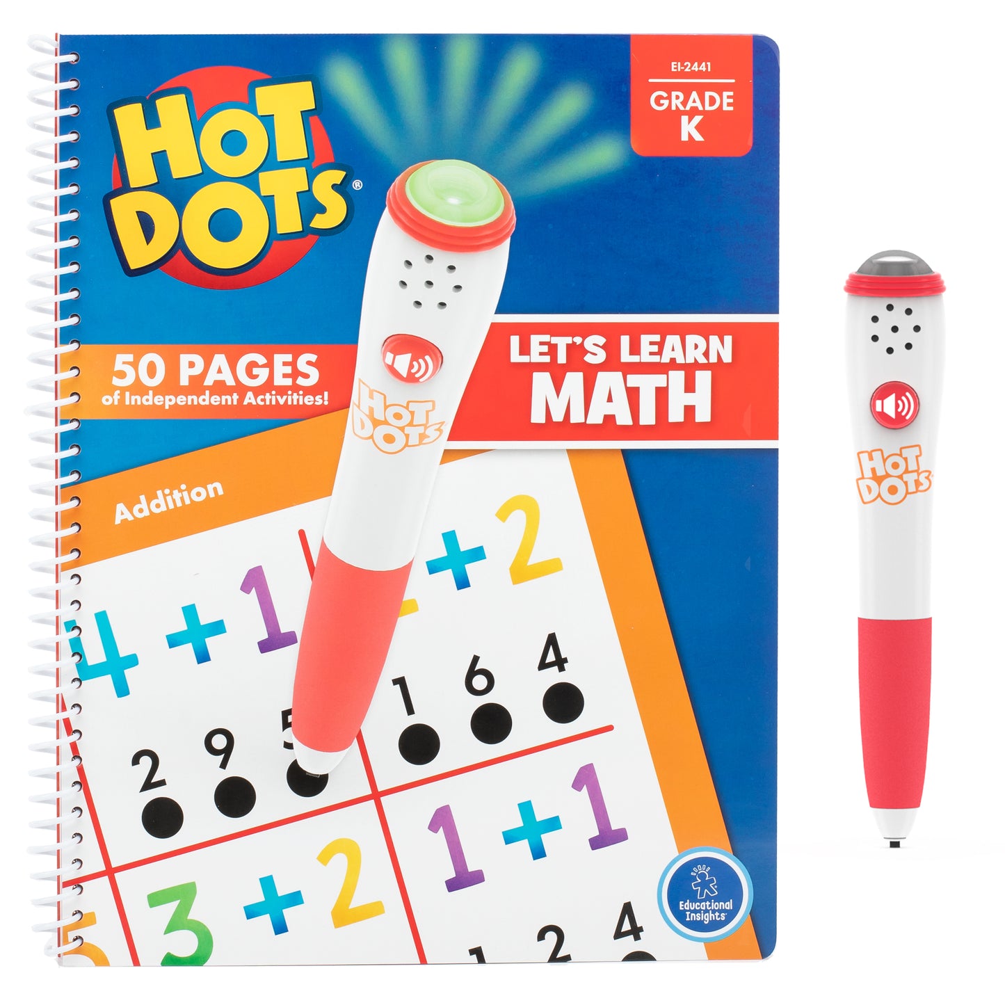 Cuaderno de matemáticas con lápiz inteligente